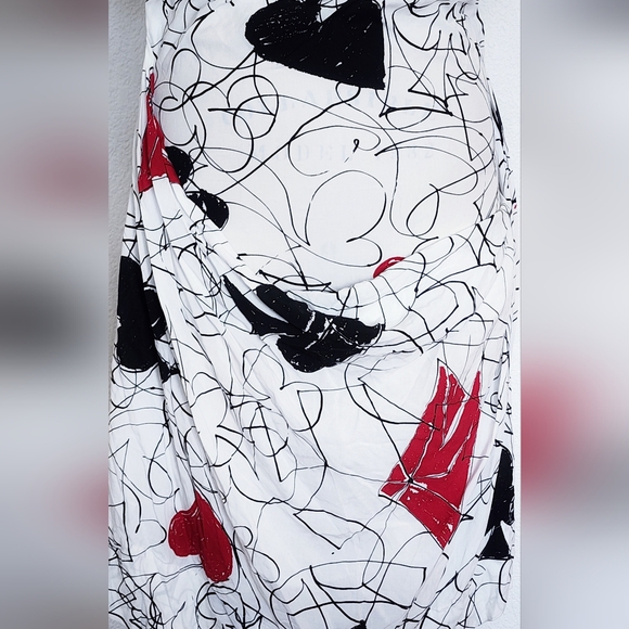 Vivienne Westwood 2018 White Card Symbol Runway Dress - Picture 9 of 13